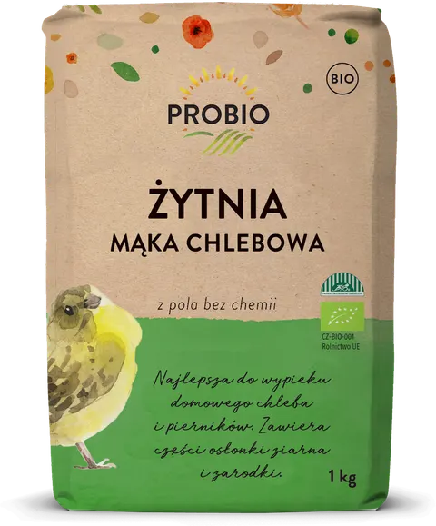 Mąka Żytnia Typ 720 Chlebowa BIO 1 kg Probio