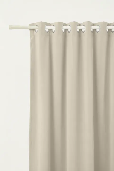 Zasłona Welurowa Velvet Soft Kremowy