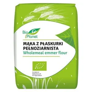 Mąka z Płaskurki Pełnoziarnista BIO 1 kg Bio Planet