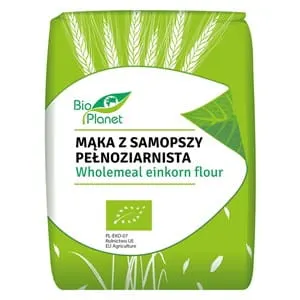 Mąka z Samopszy Pełnoziarnista BIO 1 kg Bio Planet
