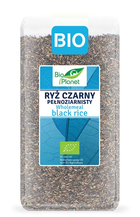 Ryż Czarny Pełnoziarnisty BIO 500 g Bio Planet
