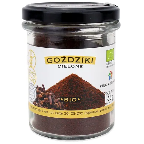 Goździki Mielone Bezglutenowe BIO 65 g Pięć Przemian