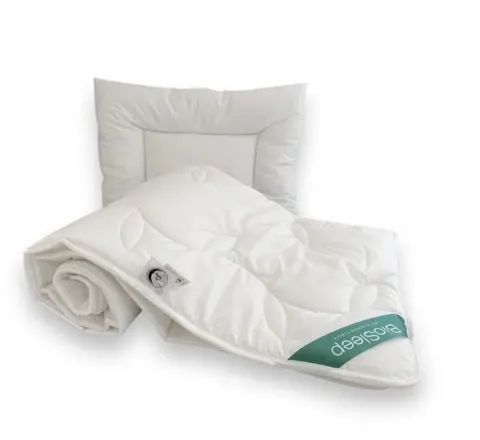 Antyalergiczny Komplet Dziecięcy Kołdra + Poduszka BioSleep Tencel