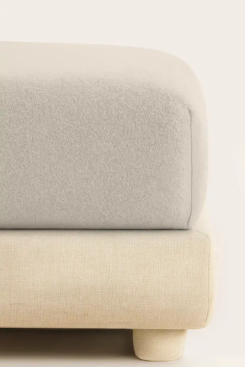 Prześcieradło Frotte Z Gumką + 30 cm Taupe