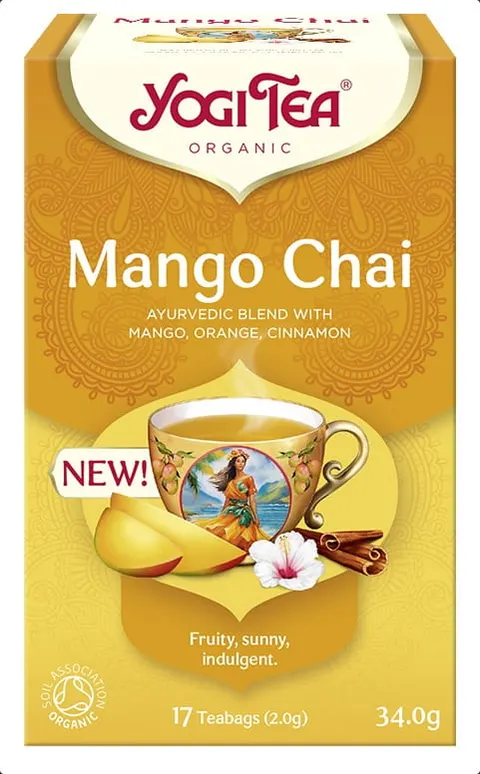 Herbatka Mango Chai BIO (17 x 2 g) 34 g Yogi Tea