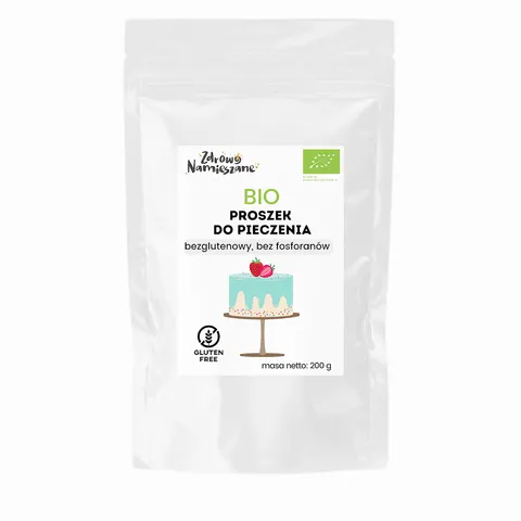 Proszek do Pieczenia Bezglutenowy BIO 200 g Zdrowo Namieszane