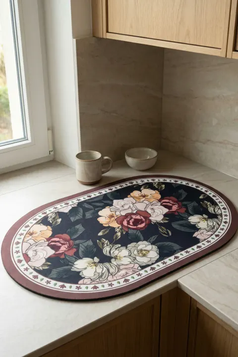 Podkładka Dekoracyjna Na Stół FLORAL Dark