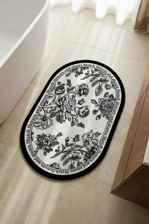 Dywanik Uniwersalny Dekoracyjny BLOOM Dark