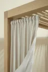 Zasłona Tarasowa Wodoodporna Na Taśmie STRIPES Beżowy