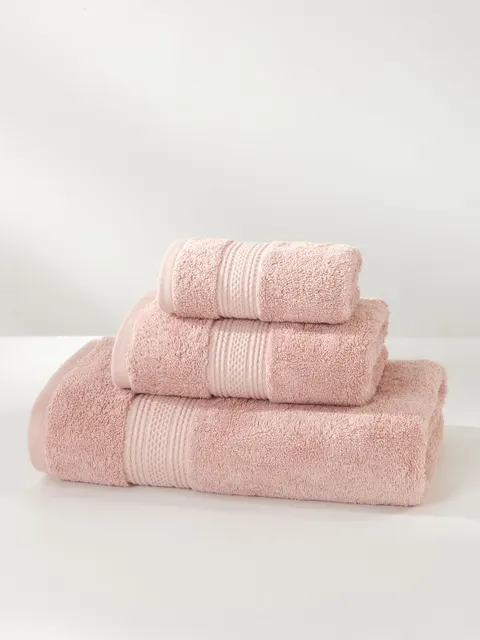 Ręcznik Premium z Bawełny Egipskiej 600 g/m2 EGIPCJAN Pudrowy