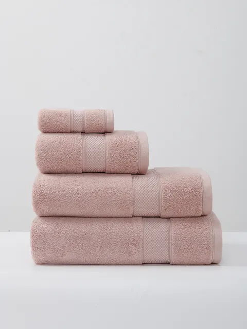 Ręcznik Bawełniany Leo 650g/m2 Pudrowy