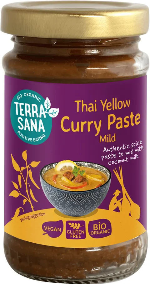 Pasta Curry Tajska Bezglutenowa BIO 120 g Terrasana