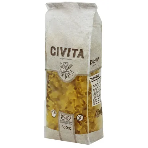 MAKARON (KUKURYDZIANY) KOSTKA BEZGLUTENOWY 450 g - CIVITA