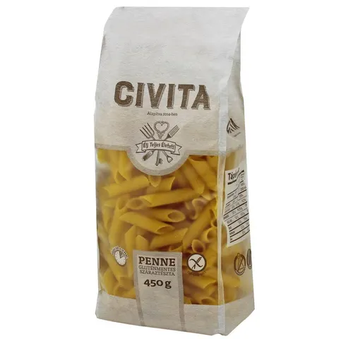 Makaron Kukurydziany Penne Bezglutenowy 450 g Civita