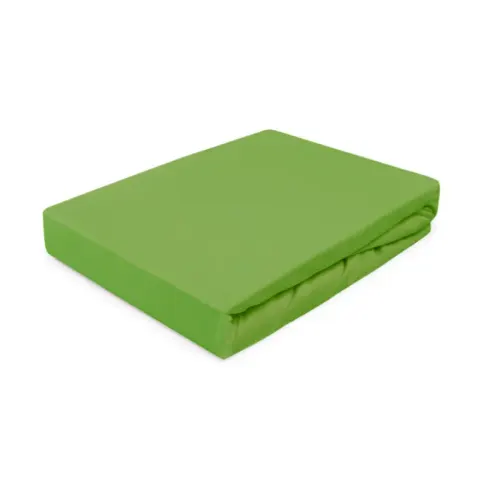 Prześcieradło Jersey Z Gumką -Mix odcieni Zielony