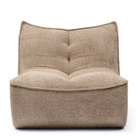 Fotel Accent Chair, Manhattan Weave Soft Walnut Riviera Maison