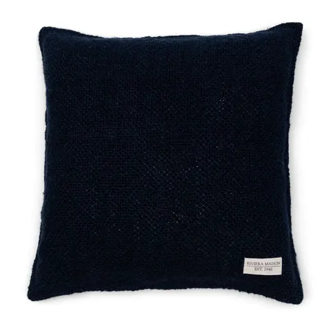 Poszewka na poduszkę Rough Linen blue Riviera Maison