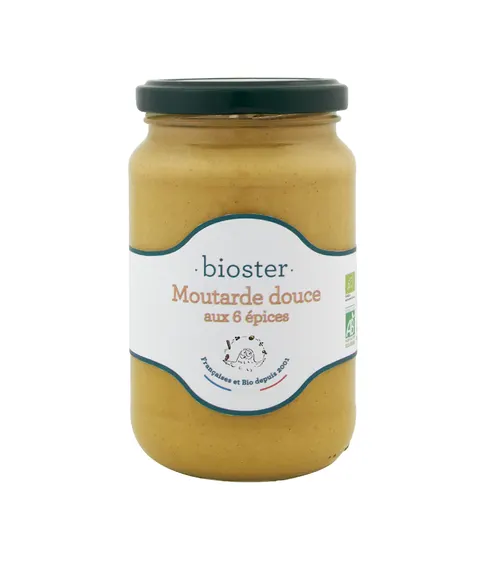 Musztarda z 6 Przyprawami BIO 350 g Bioster