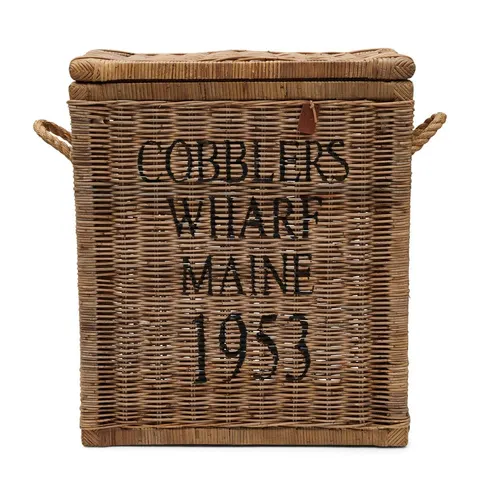 Kufer rattanowy RR Cobbl Wharf Riviera Maison S