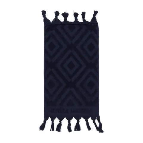 Ręcznik do rąk RM Chic Riviera Maison dark blue 50x30