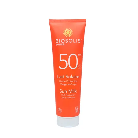 Mleczko Przeciwsłoneczne Do Ciała SPF 50 150 ml BioSolis (Sense) (Produkt Sezonowy)