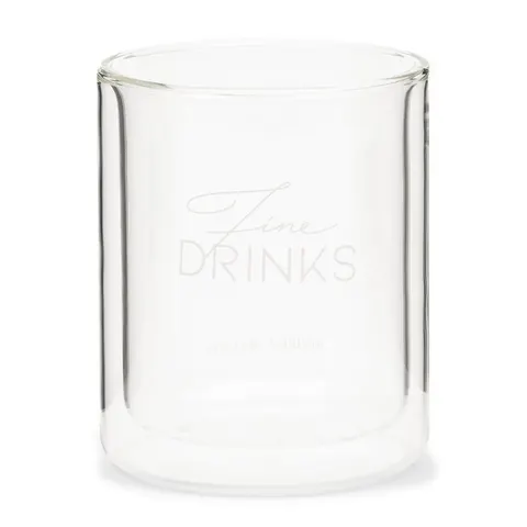 Szklanka Fine Drinks Double Wall Riviera Maison M