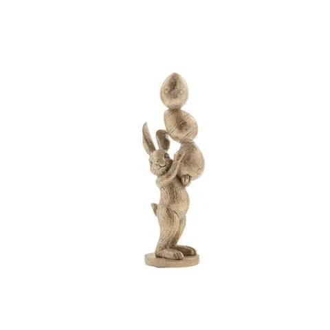Ozdoba Zajączek / królik Semina Lene Bjerre 16,5 cm Light gold