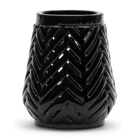 Świecznik RM HERRINGBONE Riviera Maison Black