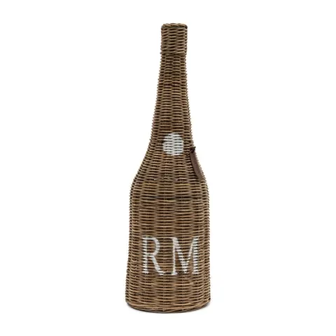 Butelka Rustic Rattan Bubbles Bottle Riviera Maison