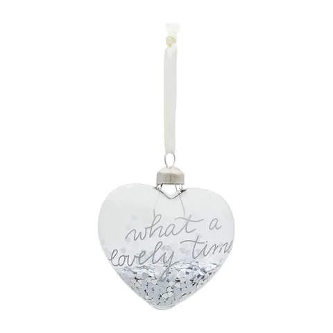 Bombka Lovely Time Heart Riviera Maison S