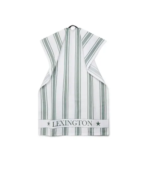 Ręcznik kuchenny Cotton Waffle Lexington White/Green
