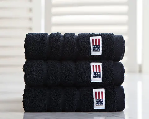 Ręcznik ICONS ORIGINAL TOWEL Black 30x50 Lexington