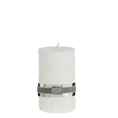 Świeca Pansie Lene Bjerre white 12,5cm