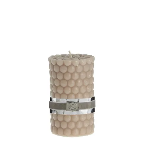 Świeca Dotsie pillar Lene Bjerre linen 12,5cm