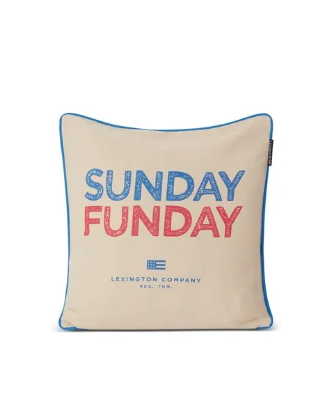 Poszewka Sunday Funday Printed Cotton Canvas Lexington 50x50