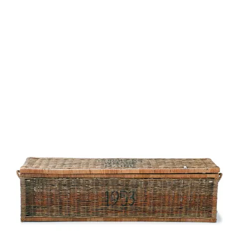 Kufer rattanowy Trunk Cobblers Wharf Maine Riviera Maison L