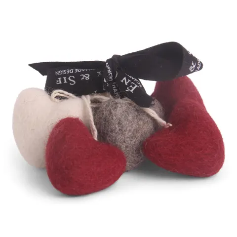 Mini Hearts Christmas Gry & Sif 6szt.