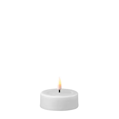 Świeca Biała Tealight Jumbo LED D: 6,1x 4,5cm 2szt.