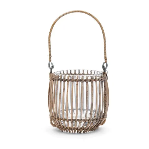 Świecznik ratanowy RR Vertical Weave Riviera Maison