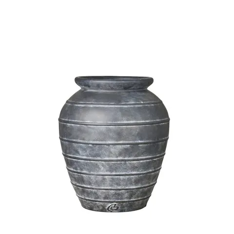 Wazon / donica dekoracyjna Anna flower pot H48 cm. antique black Lene Bjerre