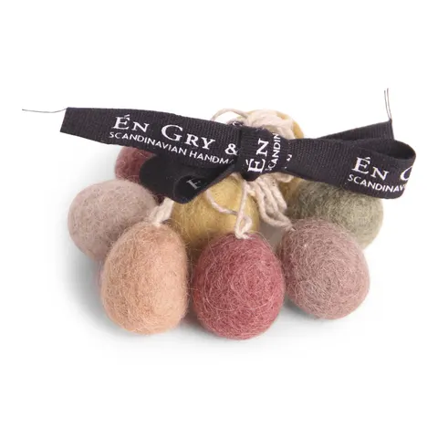 Mini Eggs Light Gry & Sif 8szt.