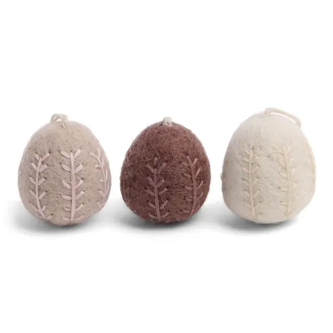 Eggs Rose with Garland Gry & Sif 3szt.