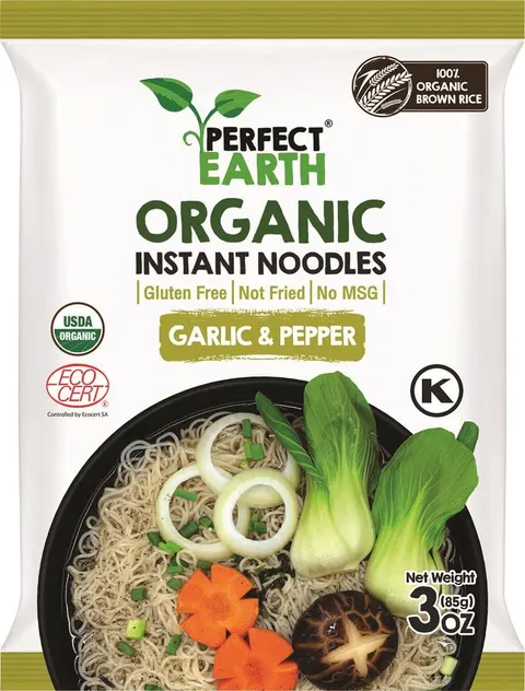 Zupa Instant Czosnek i Pieprz Bezglutenowa BIO 85 g Perfect Earth