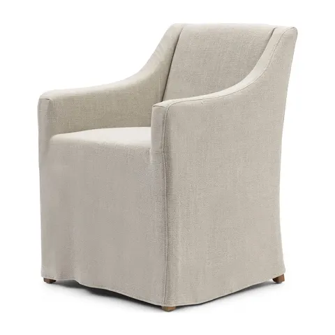 Krzesło Dining Chair Firenze, Fabulous Flax, Linnen iviera Maison