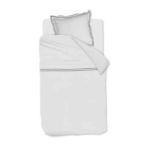 Zestaw pościeli RM Salute Riviera Maison 140x200/220 biała