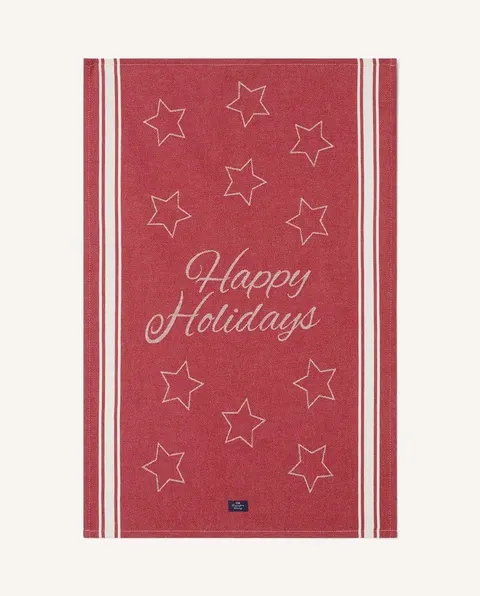 Ręcznik kuchenny Happy holidays jacquard kitchen towel Lexington red