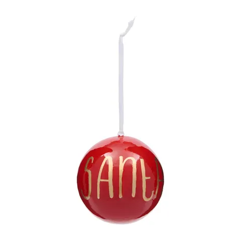 Bombka Christmas Santa Riviera Maison 10cm