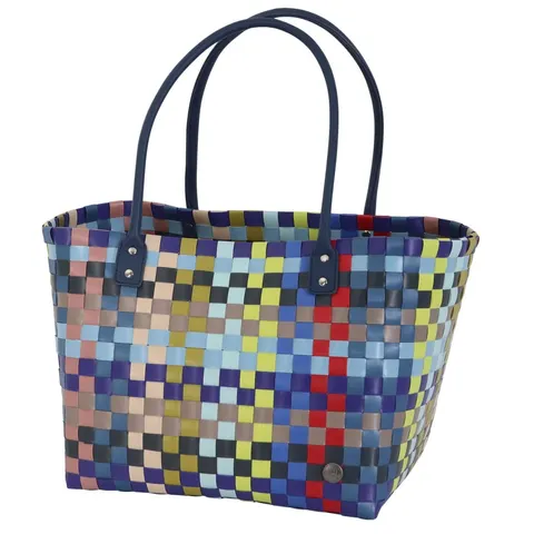 Torba na zakupy Mingle Shopper multi mix navy Handed By S