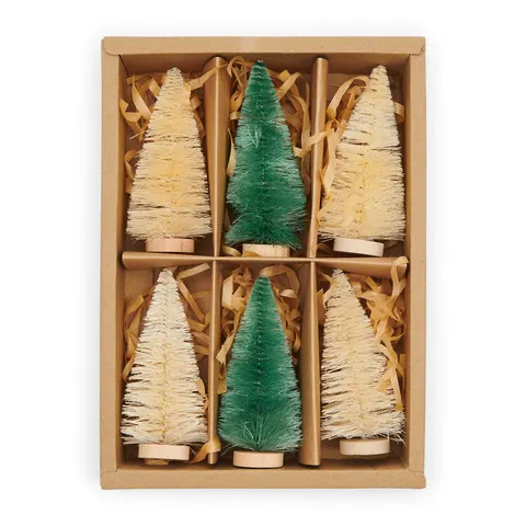 Choinki Celebrate Xmas Trees Riviera Maison 6szt.