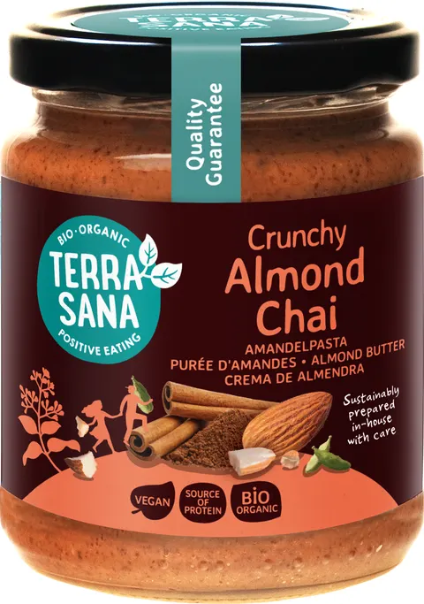 Krem Migdałowy Chai Crunchy BIO 250 g Terrasana